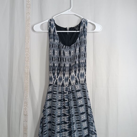 Diva Collection Womens size Medium Sleeveless Maxi Asymetrical bottom Dress E21 - Picture 13 of 16